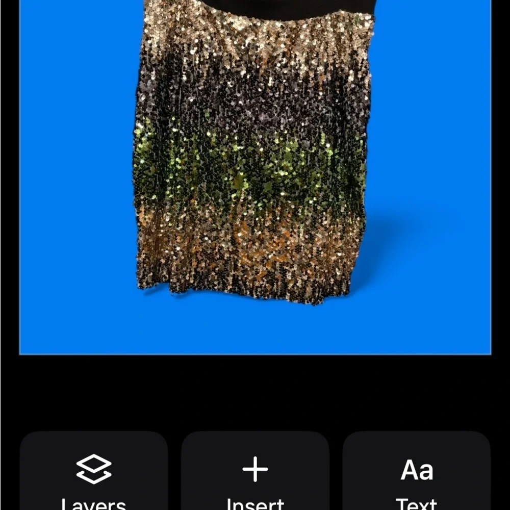 Sequin Ombre Skirt